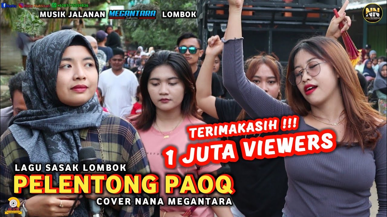 NANA NUTRIISARI MEGANTARA COVER LAGU SASAK LOMBOK PELENTONG PAOQ
