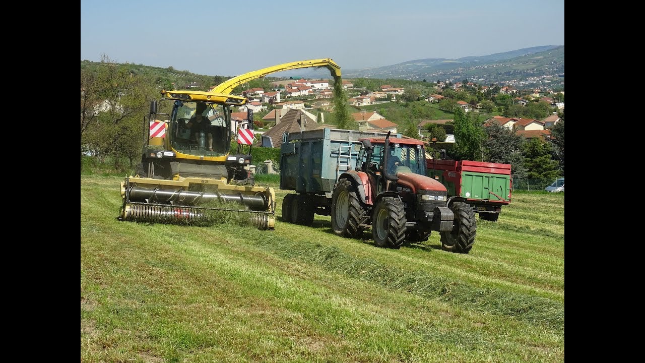 Ensilage d'herbe 2018 (chantier 1)