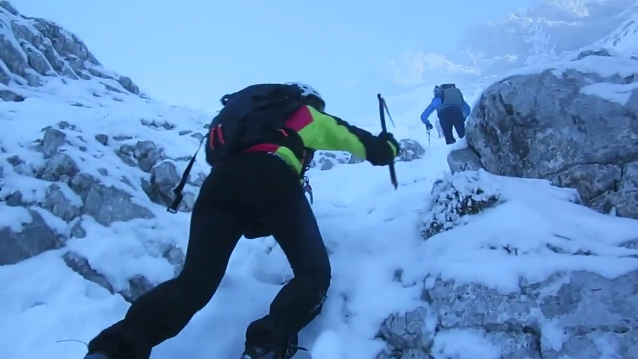 Cima Bacchetta dal canale canyon