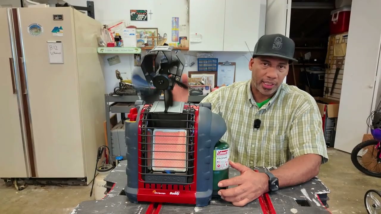 Whicow Wood Stove Fan Heat Powered