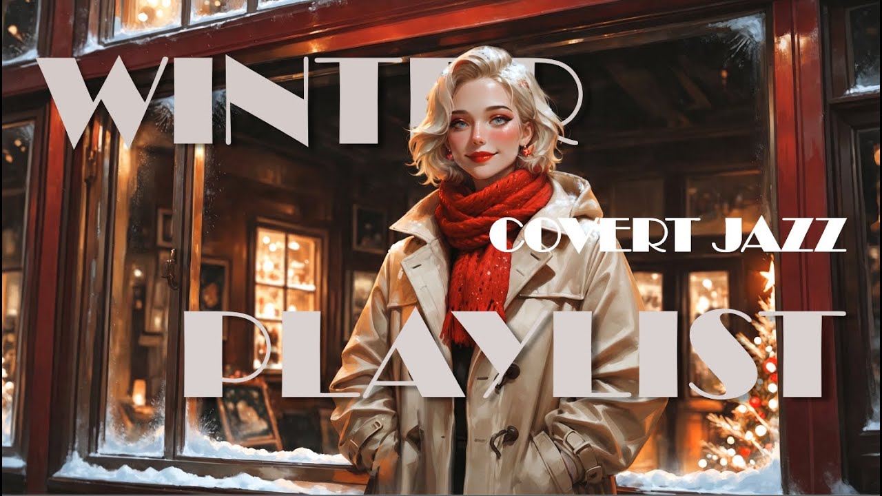 Relaxing Winter Jazz ❄️ Soft Vintage Jazz for Study, Sleep & Focus