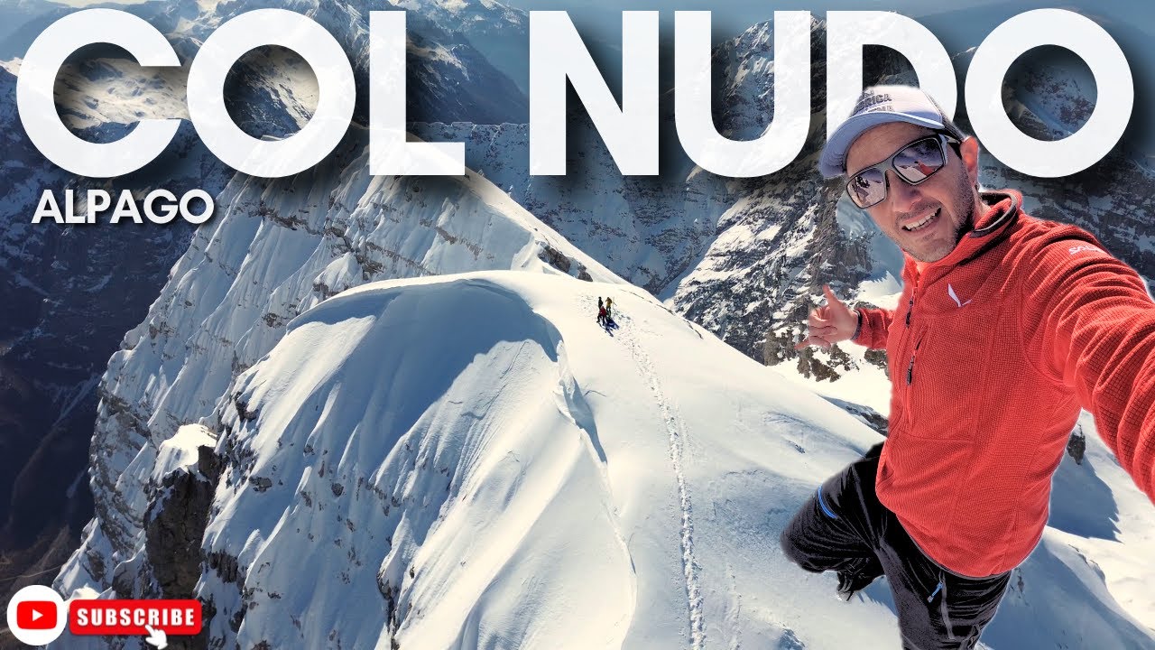 COL NUDO - ALPAGO - Poteva andare PEGGIO, rampone ROTTO e caldo OLTRE LE ASPETTATIVE...