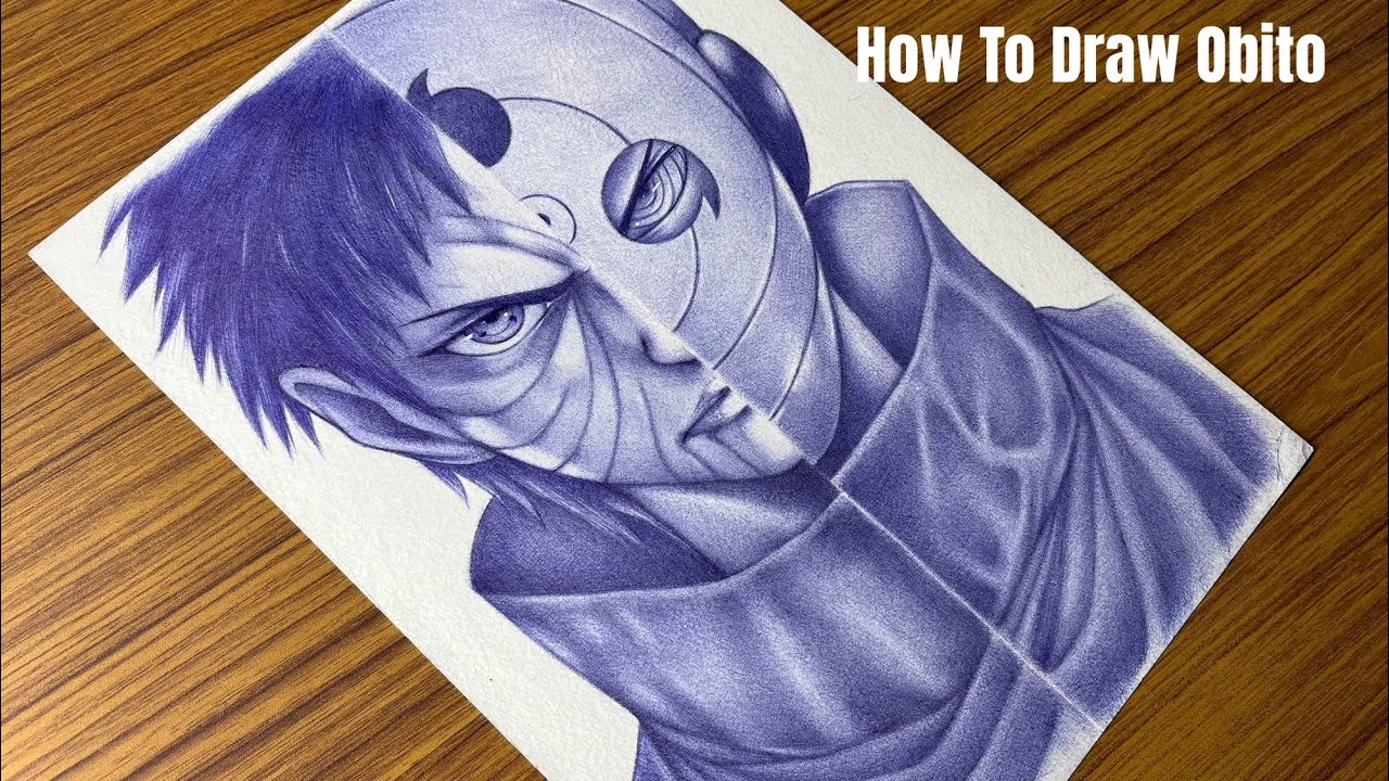 How to Draw Obito  | SK Art