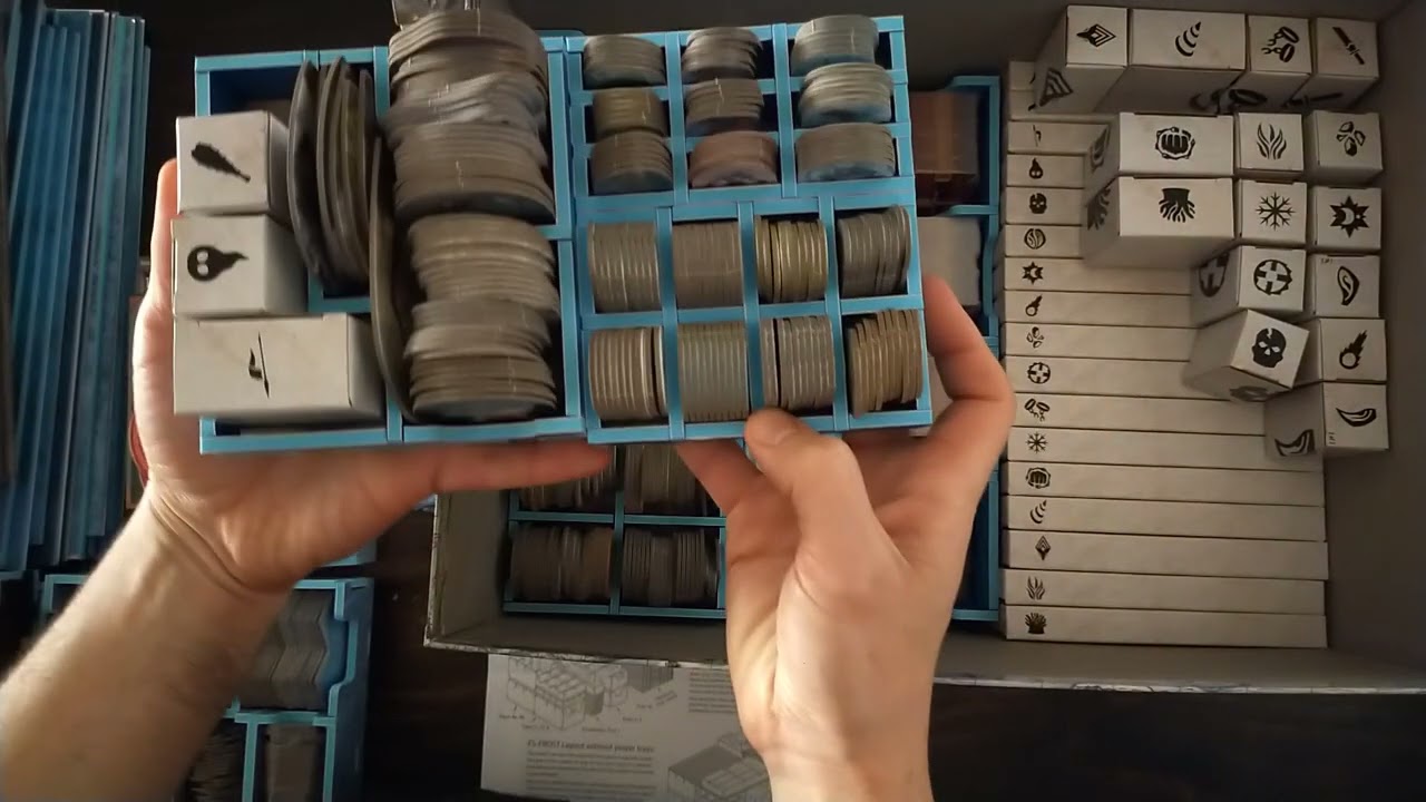 03 🥶OPINIÓN del Organizador de Frosthaven FOLDED SPACE + Comparativa Inserto Casero GloomHaven