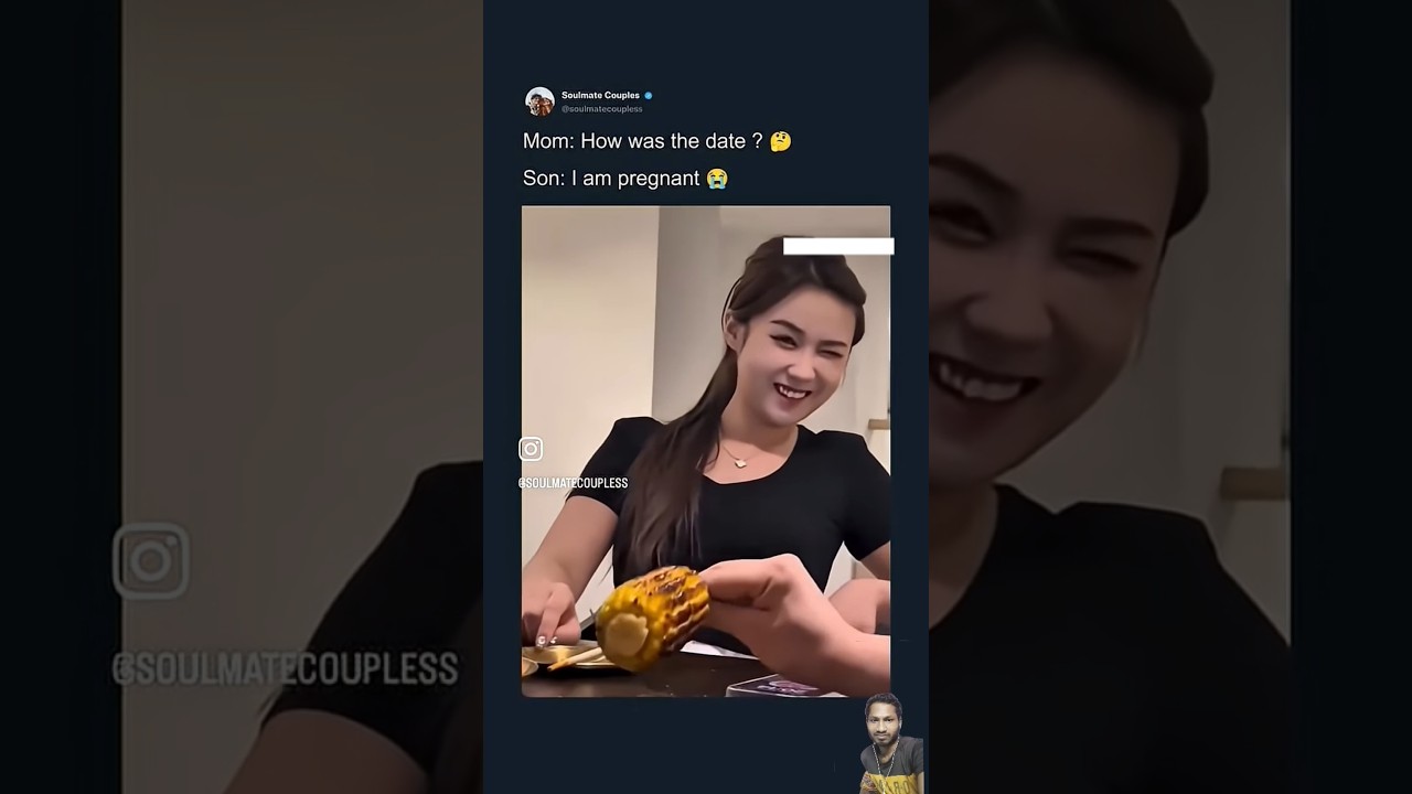 That One Strong Girl Who Solves Every Problem &ndash; Even Hot Corn! 💪😂 #funny #viral #short