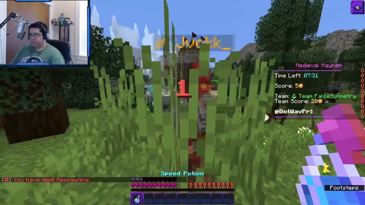 Winning Twitch Rivals: Minecraft Medevial Maddness (w/Feinberg, Couriway, False)