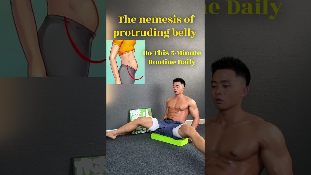 Protruding Belly? This 5-Minute Nemesis Routine Will Flatten It!