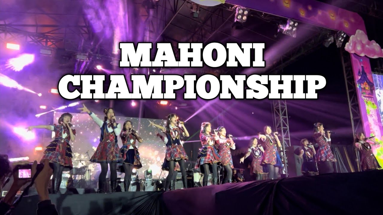 JKT48 | Mahoni Championship XXI | Sport Center Bengkulu (part 1)