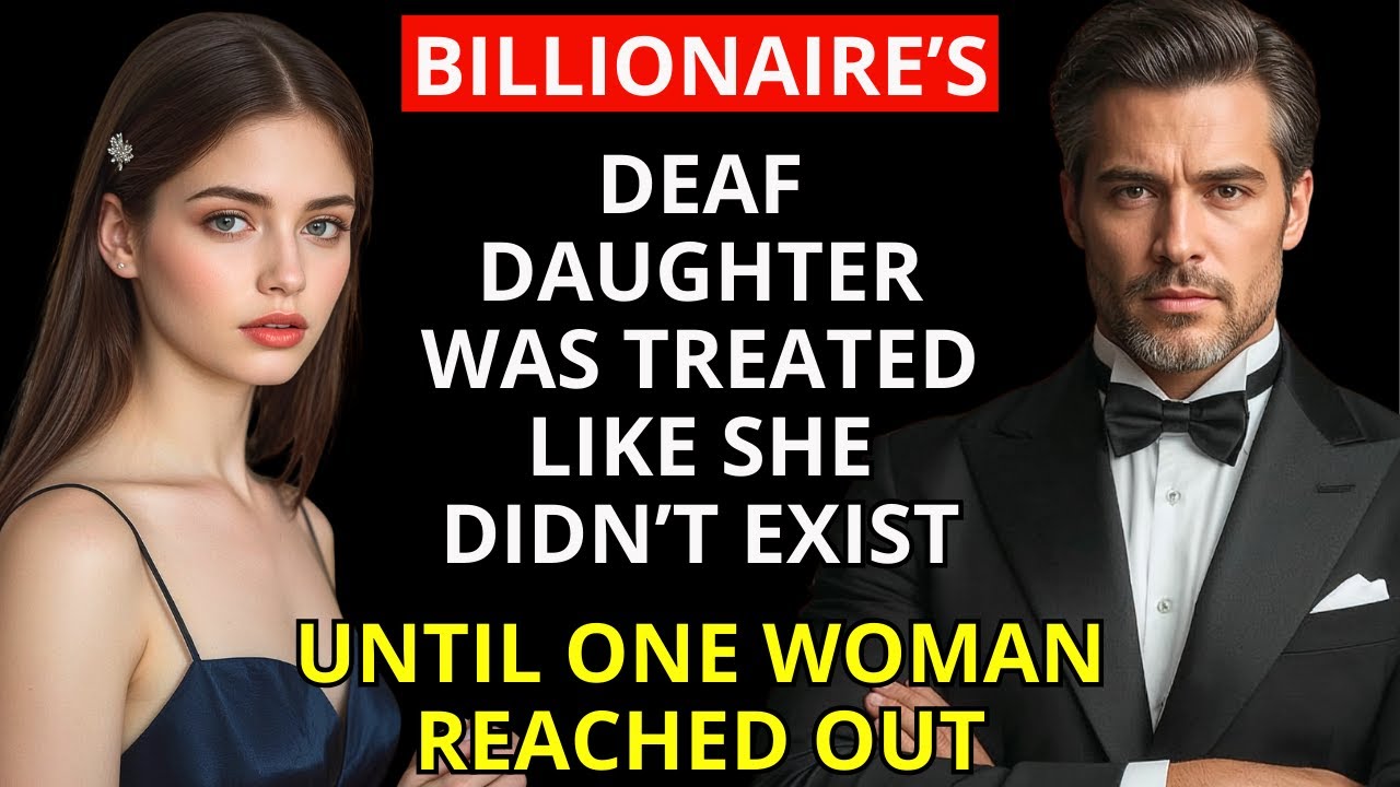 The Billionaire’s Deaf Daughter Was Treated Like She Didn’t Exist—Until One Woman Reached Out