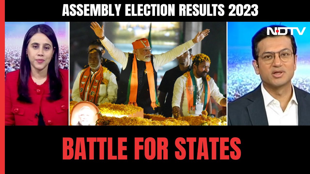 Election Results 2023 LIVE  | BJP Ahead In 3 States, Telangana Consolation For Congress