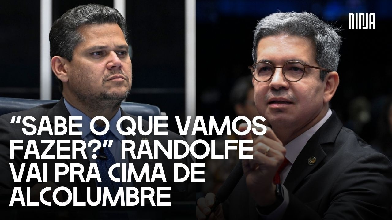 🔥Randolfe encara Alcolumbre após 