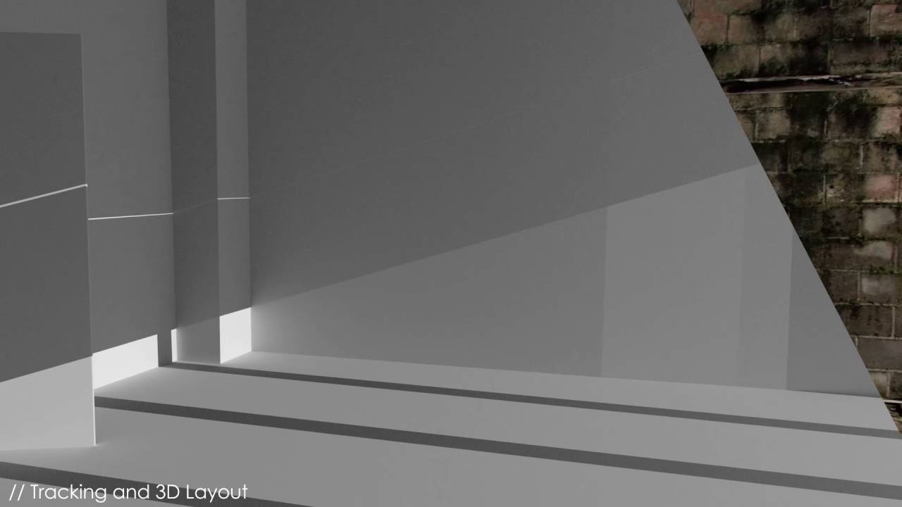 Tracking and 3D Layout of a plate