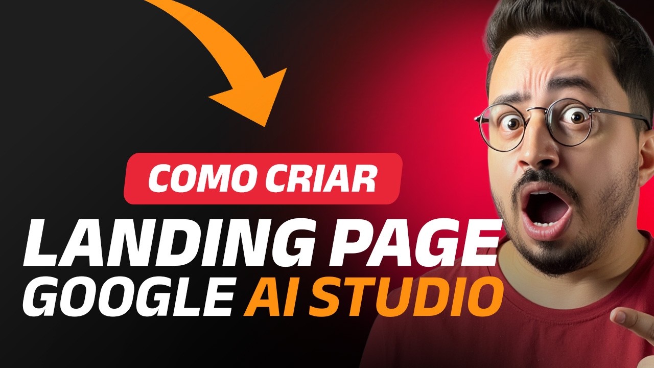 Como Criar uma LANDING PAGE do GOOGLE AI STUDIO do zero