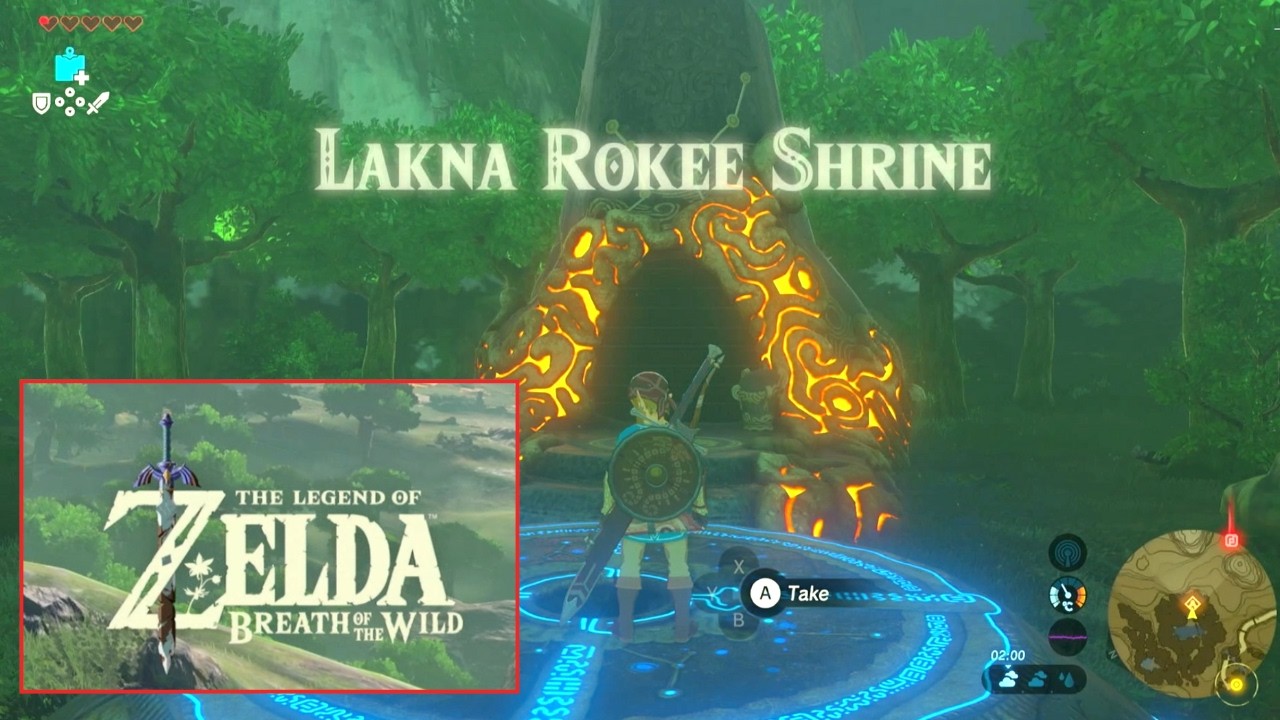 LAKNA ROKEE SHRINE - THE LEGEND OF ZELDA - BREATH OF THE WILD