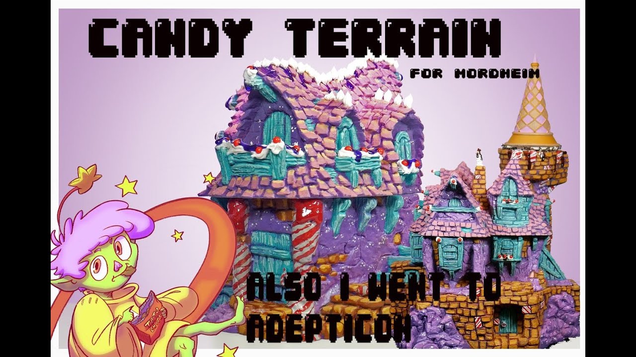 Adepticon and Candy Terrain