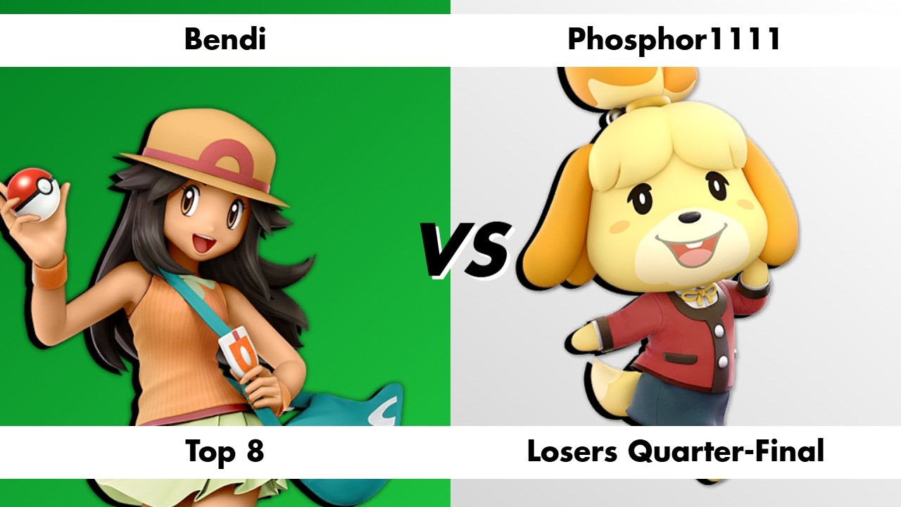 The Midvitational 5 - Bendi (Pokemon Trainer) vs Phosphor1111 (Isabelle) - Top 8 LQF