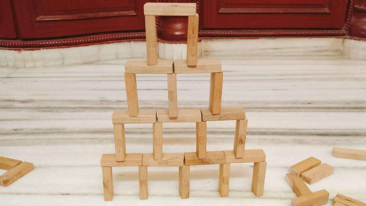 How to make building with Jenga/jenga blocks#trending #viralvideos #asmr#jenga#relaxation/satisfying