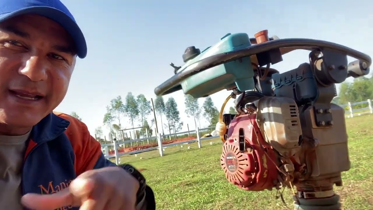 Orienta&ccedil;&atilde;o T&Eacute;CNICA do Compactador de Solo a Percuss&atilde;o a Gasolina - Weber.