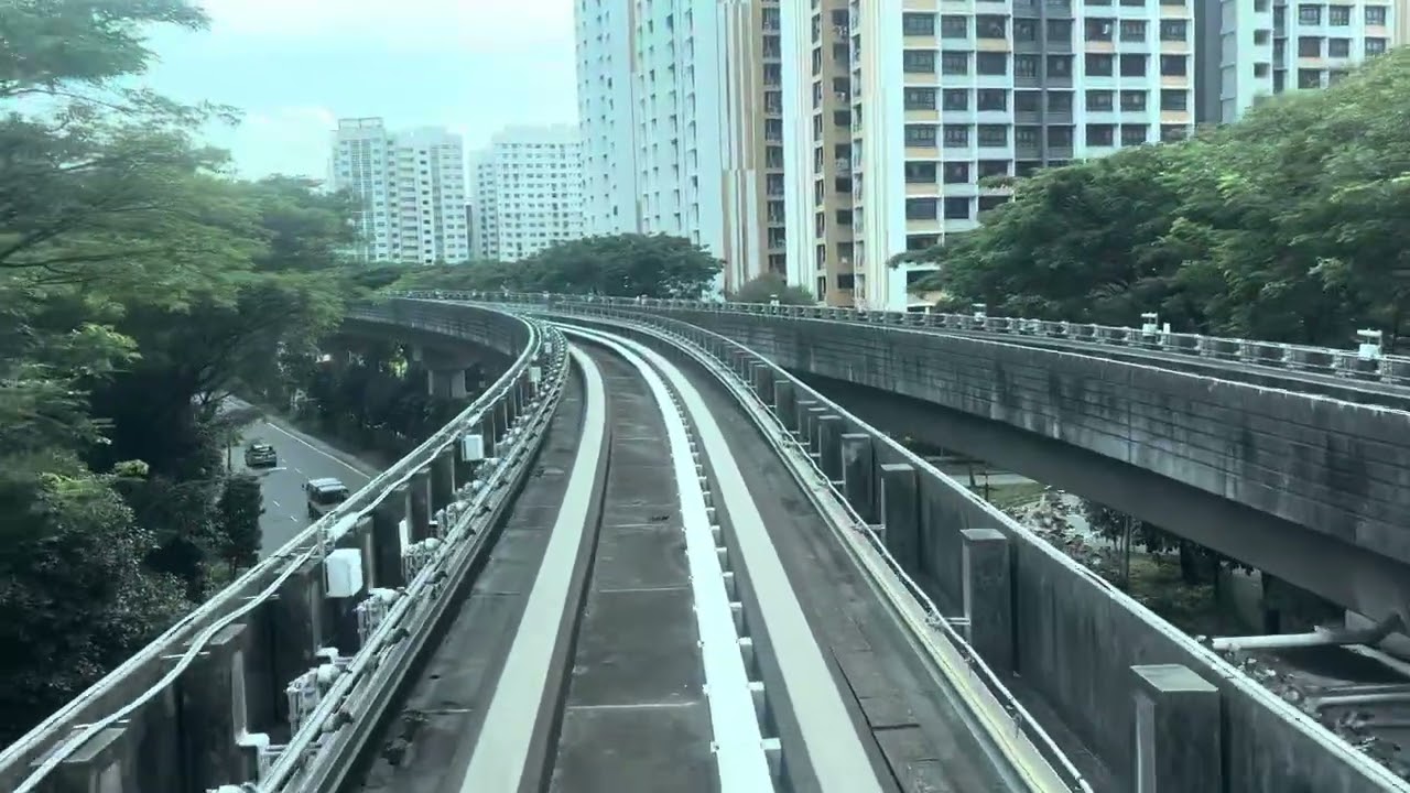 SBS Transit PGLRT Crystal Mover C810 [14] - Punggol Point to Sumang (West Loop, via Soo Teck)