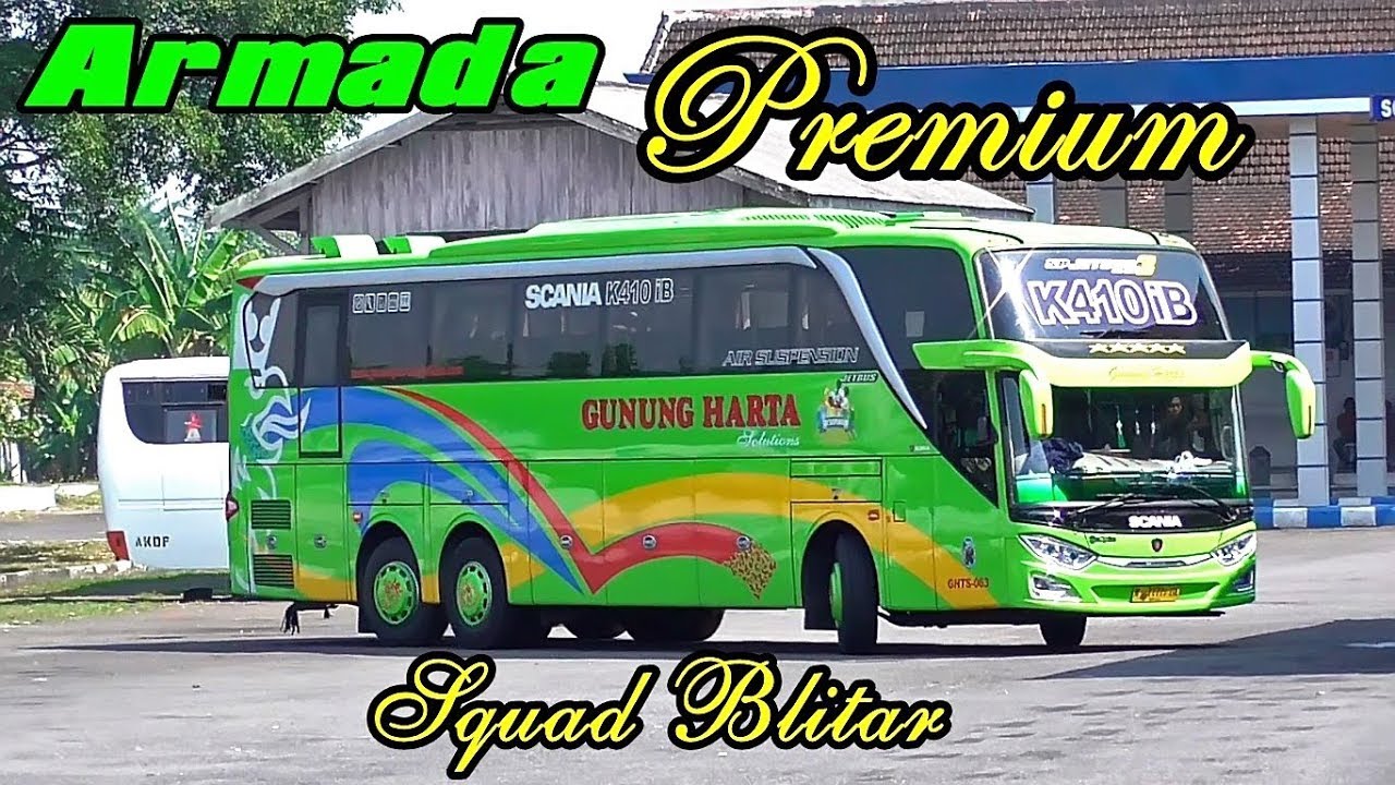 Bus Premium Gunung Harta Squad Blitar