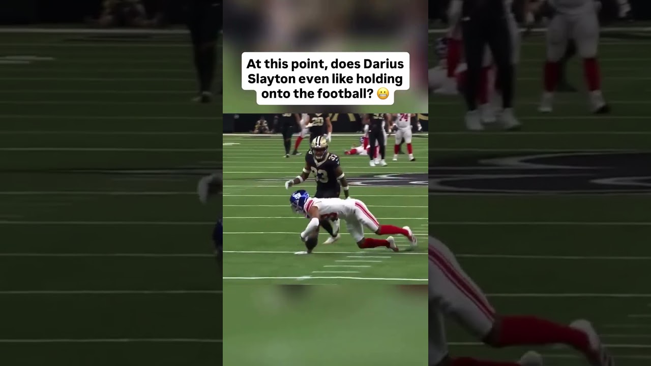 Darius Slayton Has Been TERRIBLE&hellip; You Just Can&rsquo;t Depend on Him 😬