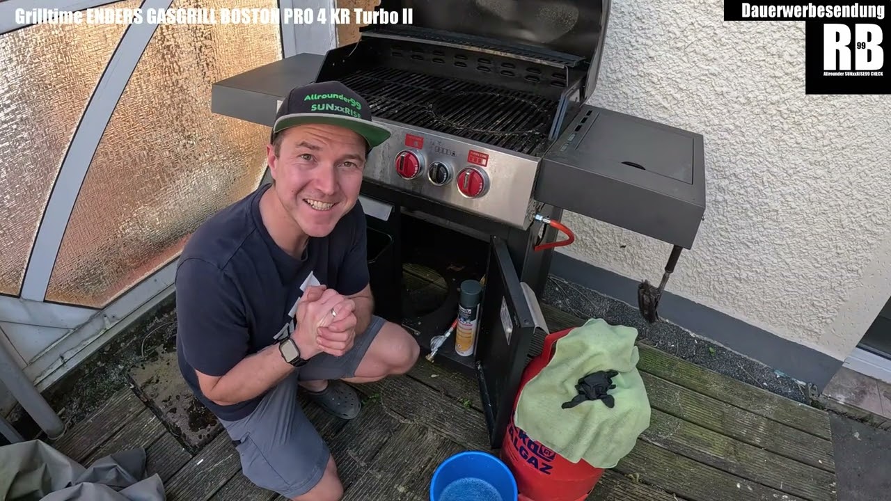 Grilltime Enders / `Zustand Gasgrill nach 4 Jahren / Sauber machen / Grill / Reiniger? Spüli #