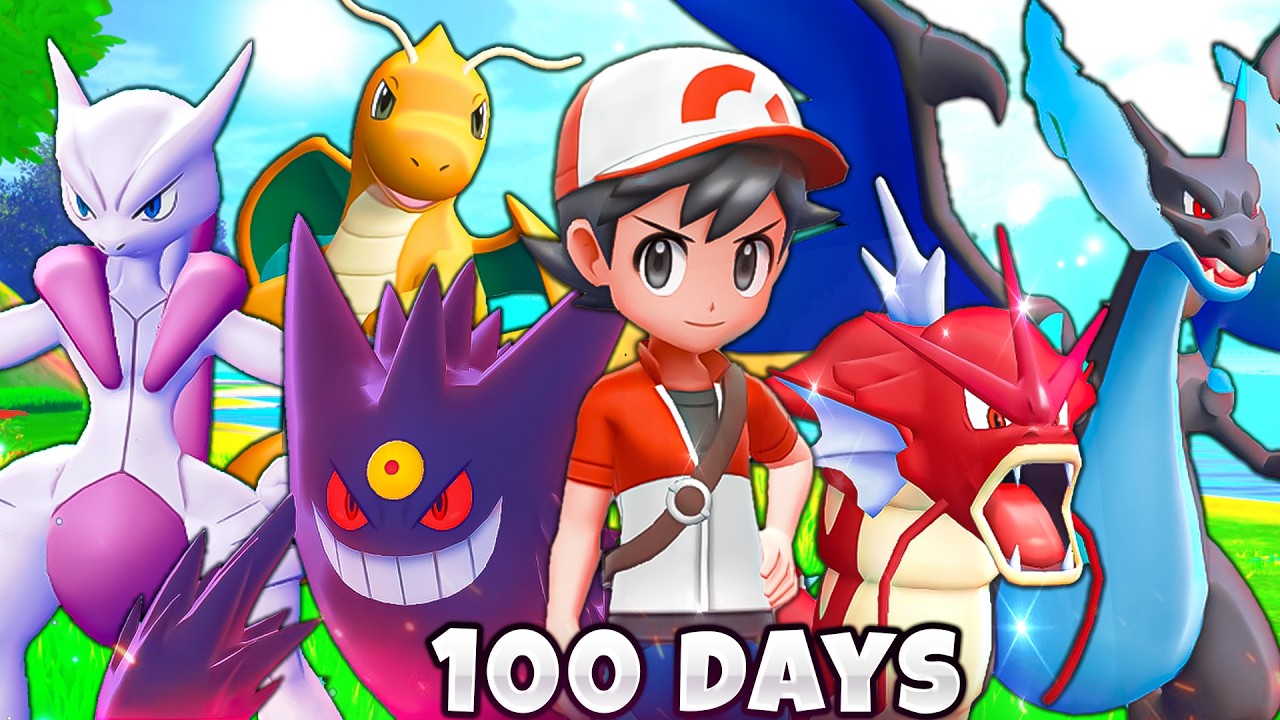 [ MEGA & LEGEDARY ONLY ] Pokemon lets go Pikachu & Eevee Randomizer  100 DAYs  Gameplay