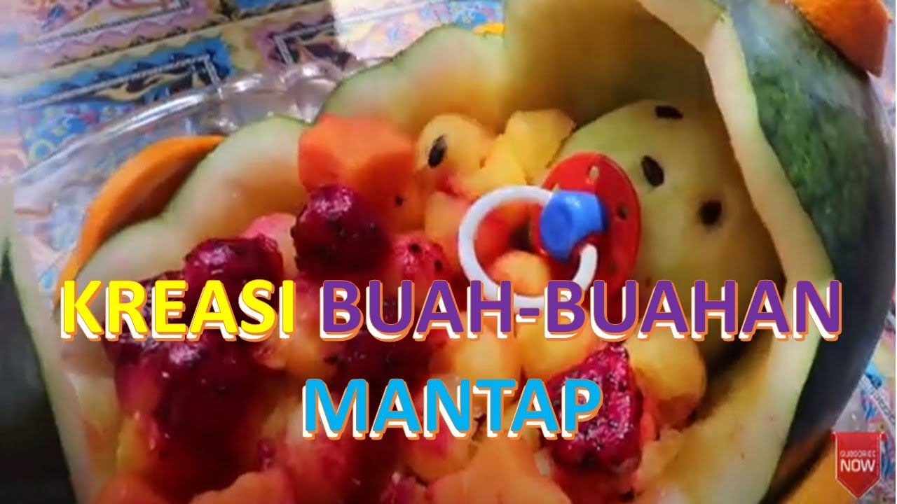 LOMBA KREASI MERANGKAI BUAH BUAHAN