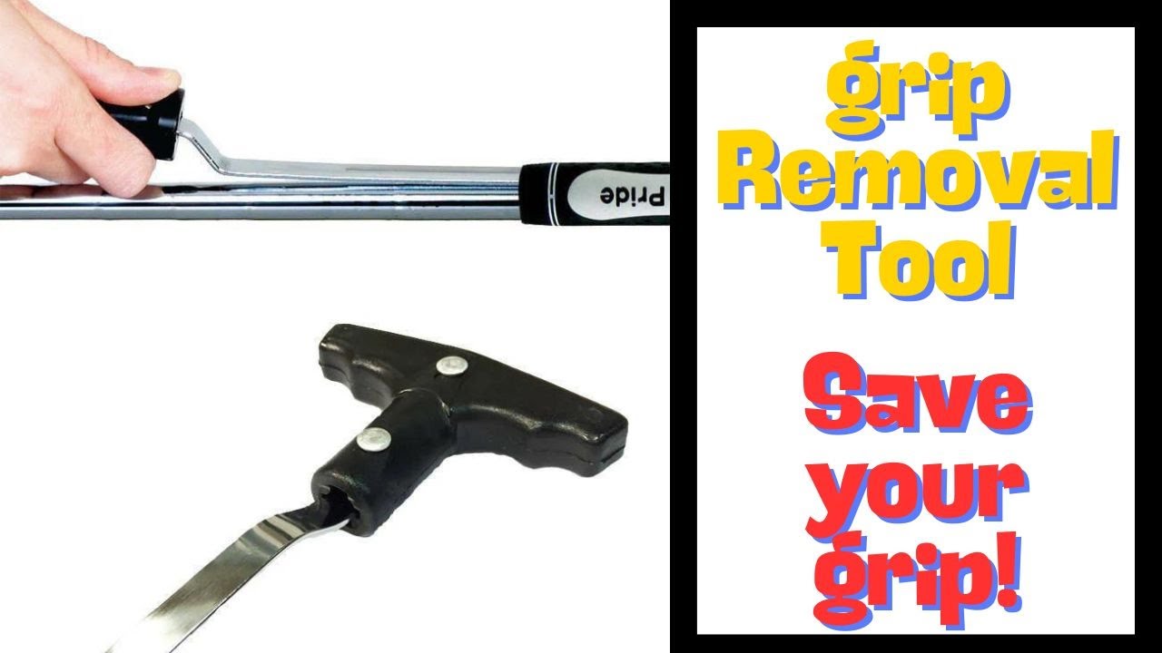 Save your golf grip with this removal tool