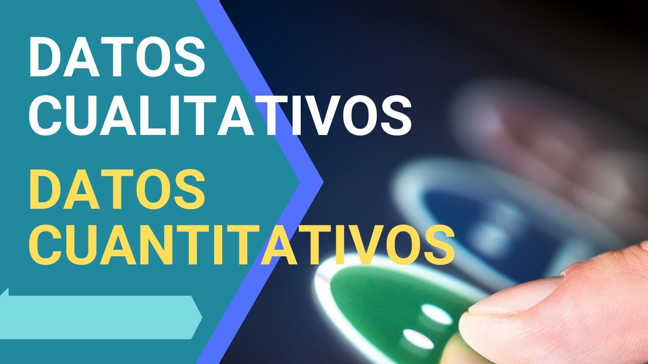 Datos Cualitativos y Datos Cuantitativos | Animathion