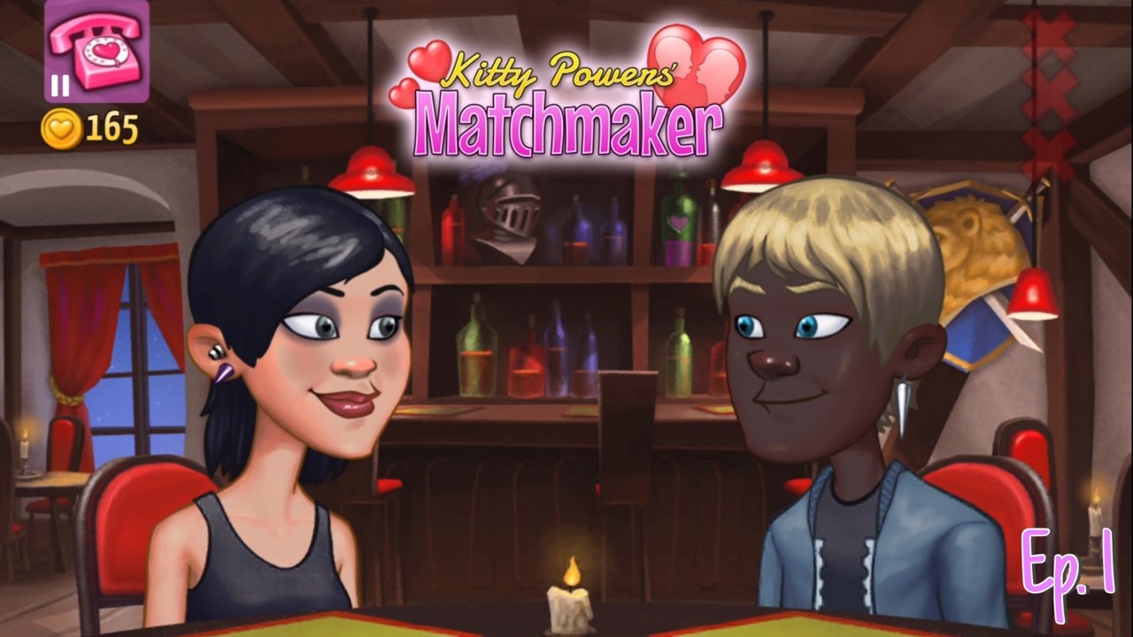 ASMR Playing Kitty Powers’ Matchmaker (Clicky whispers, inaudible whispering) ❤️ Ep 1