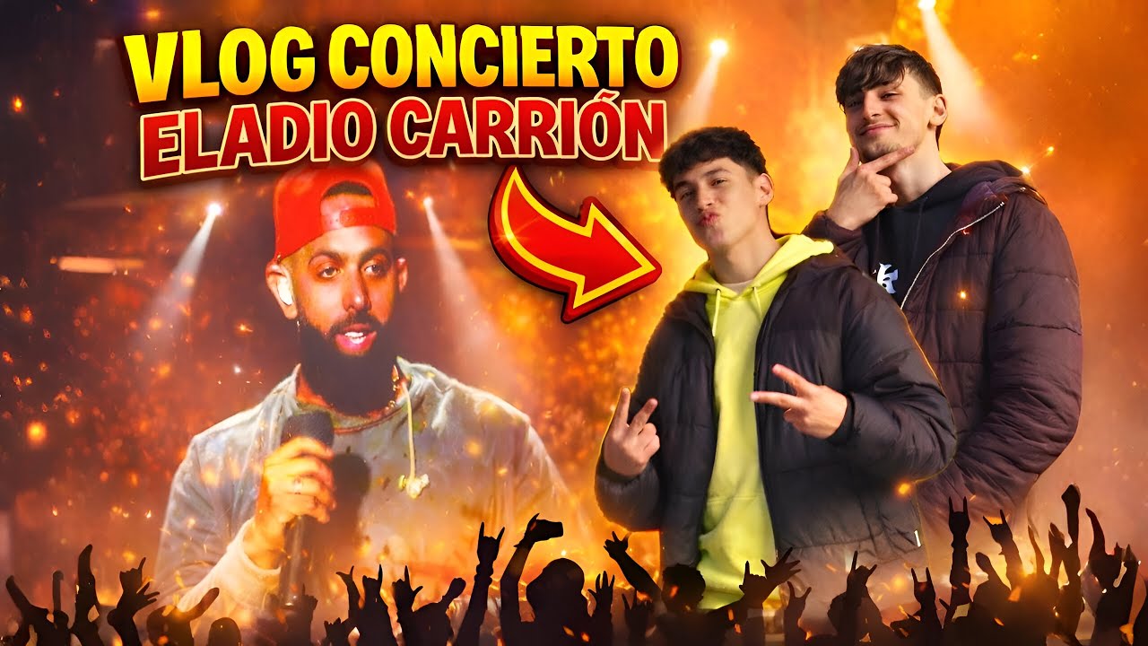 Viaje a Valencia para ver a Eladio Carrión | Vlog