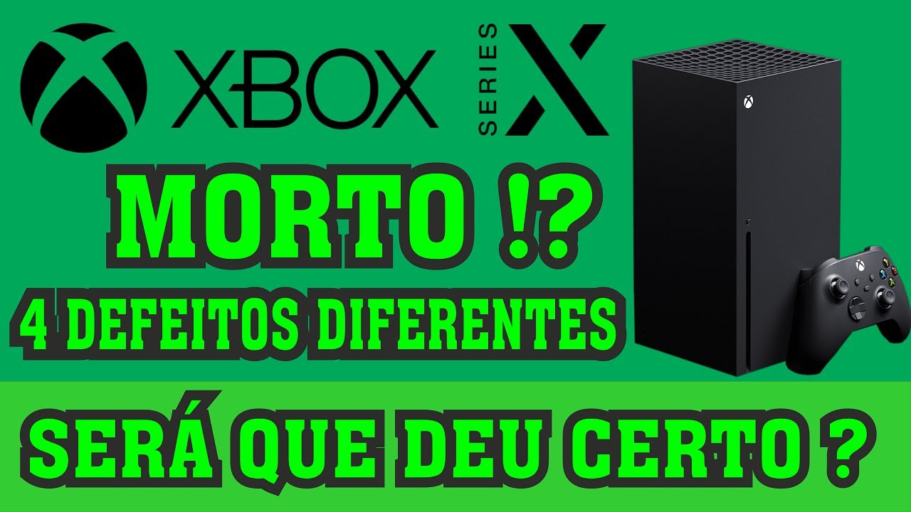 Xbox Séries X não liga, 4 defeitos diferentes, retiramos peças do Séries S para salvar o Séries X...