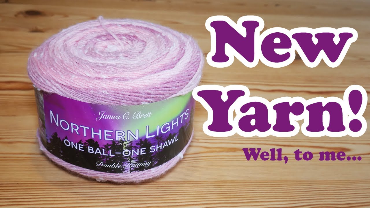 New Yarn - James C Brett - Northern Lights!