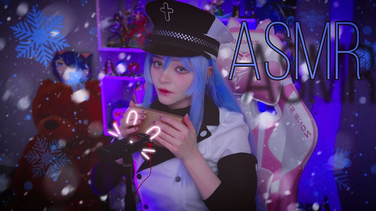 Спокойный или Агрессивный АСМР? Косплей Эсдес | Soft and Agressive ASMR | Esdeath Cosplay 🍑