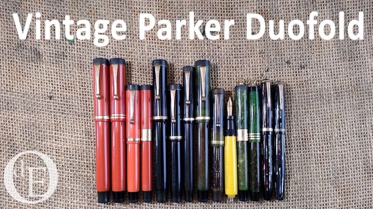 Collection Overview - Vintage Parker Duofold