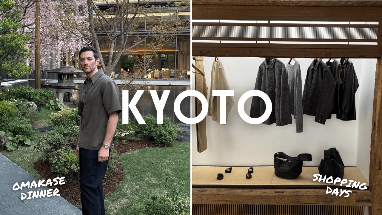 4 DAYS IN KYOTO! Japanese Decor Shopping, Thermal Springs, and Exploring!