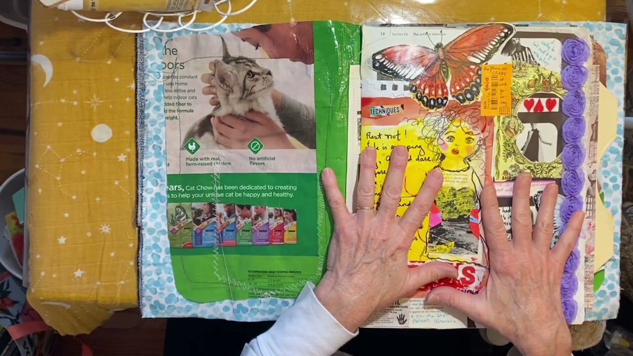 TRASH JOURNAL — How to use a junk journal