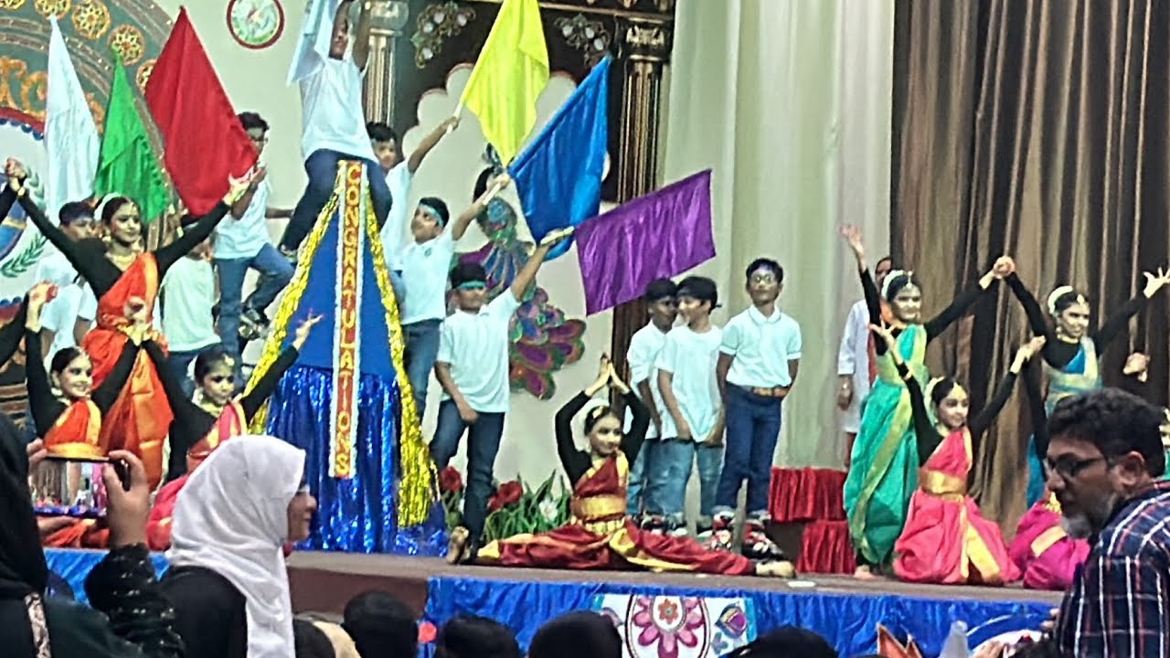 International Indian school dammam || cluster meet closing ceremony dance performance ||