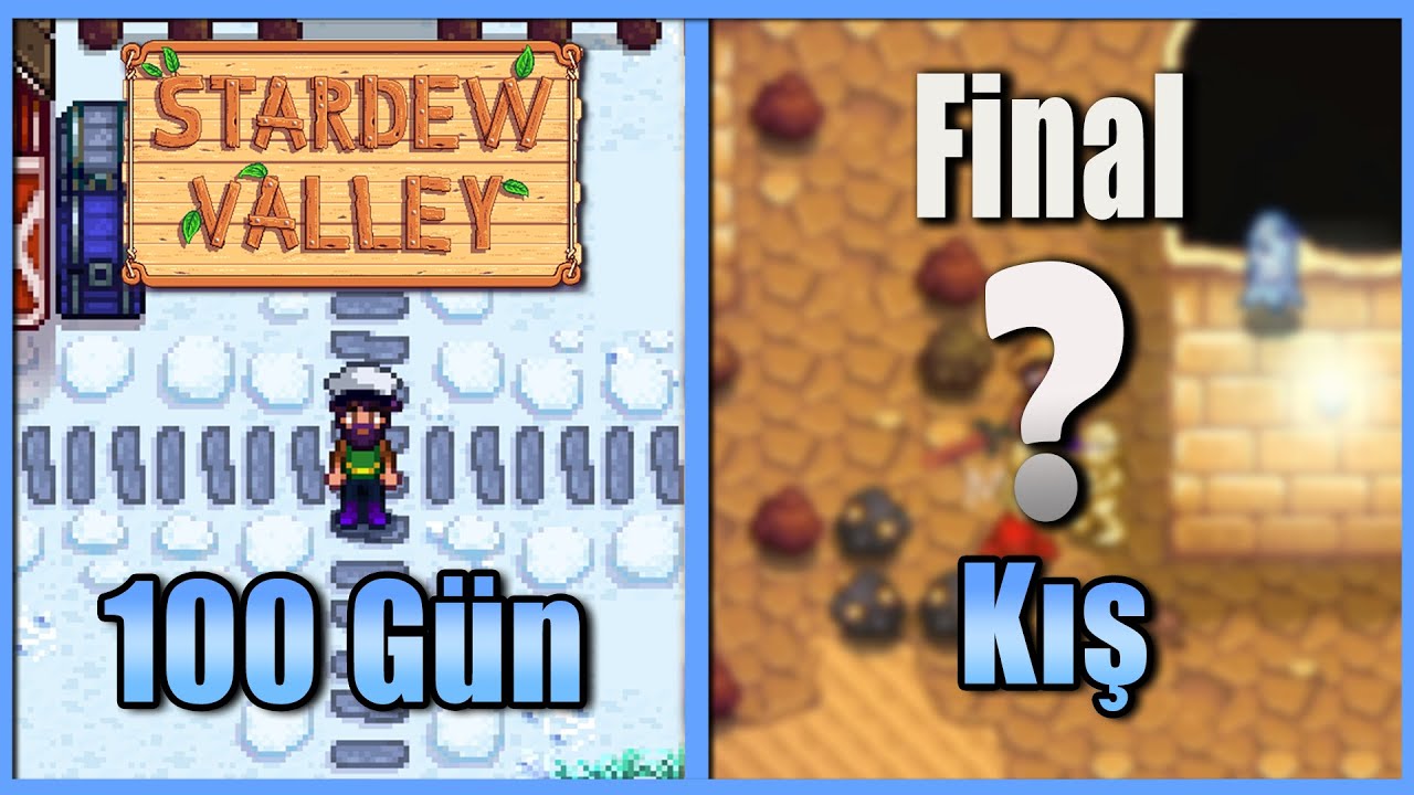 Stardew Valley'de 100 Gün - Final Part 4 (Kış)
