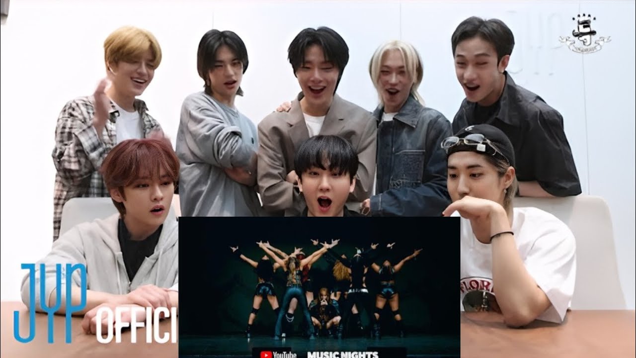 Stray kid's reaction to lisa 'Futw' performance (Fan-made 💜)