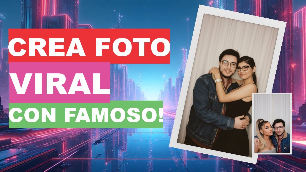 ¿Como hacer la foto viral con un artista famoso con IA?