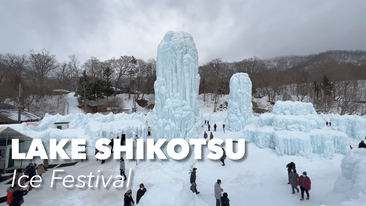 Japan Winter Trip - Chitose and Lake Shikotsu Ice Festival at Sapporo