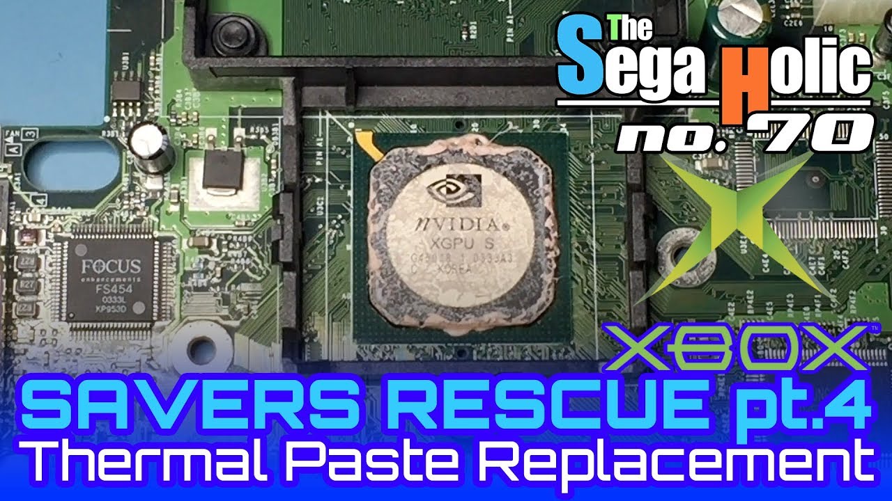 Original OG XBox Thermal Paste Compound Replacement- Savers Rescue pt.4 [ep. 70]