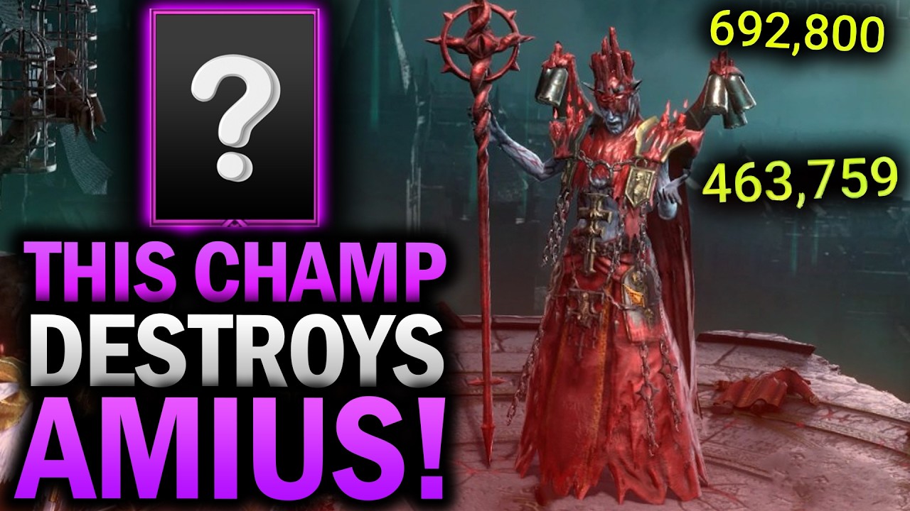 This EPIC CHAMPION Makes Amius a JOKE! - Raid Shadow Legends Cursed City Guide