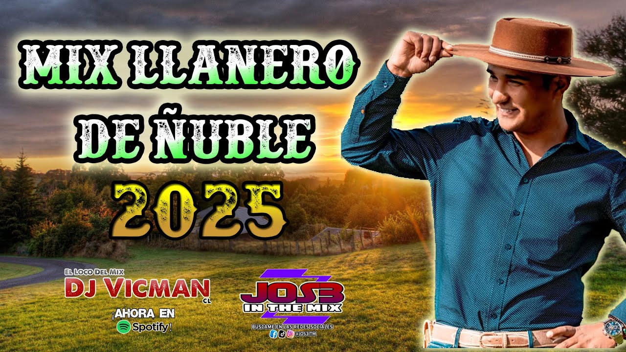 Mix Llanero De Ñuble 2025 - Dj Vicman Chile - @JOS3ITM