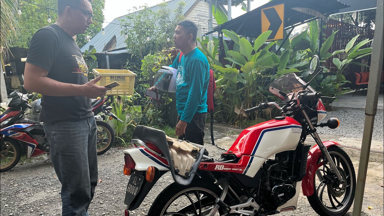Terjah bengkel otai RD125LC. Kg pandan, KL