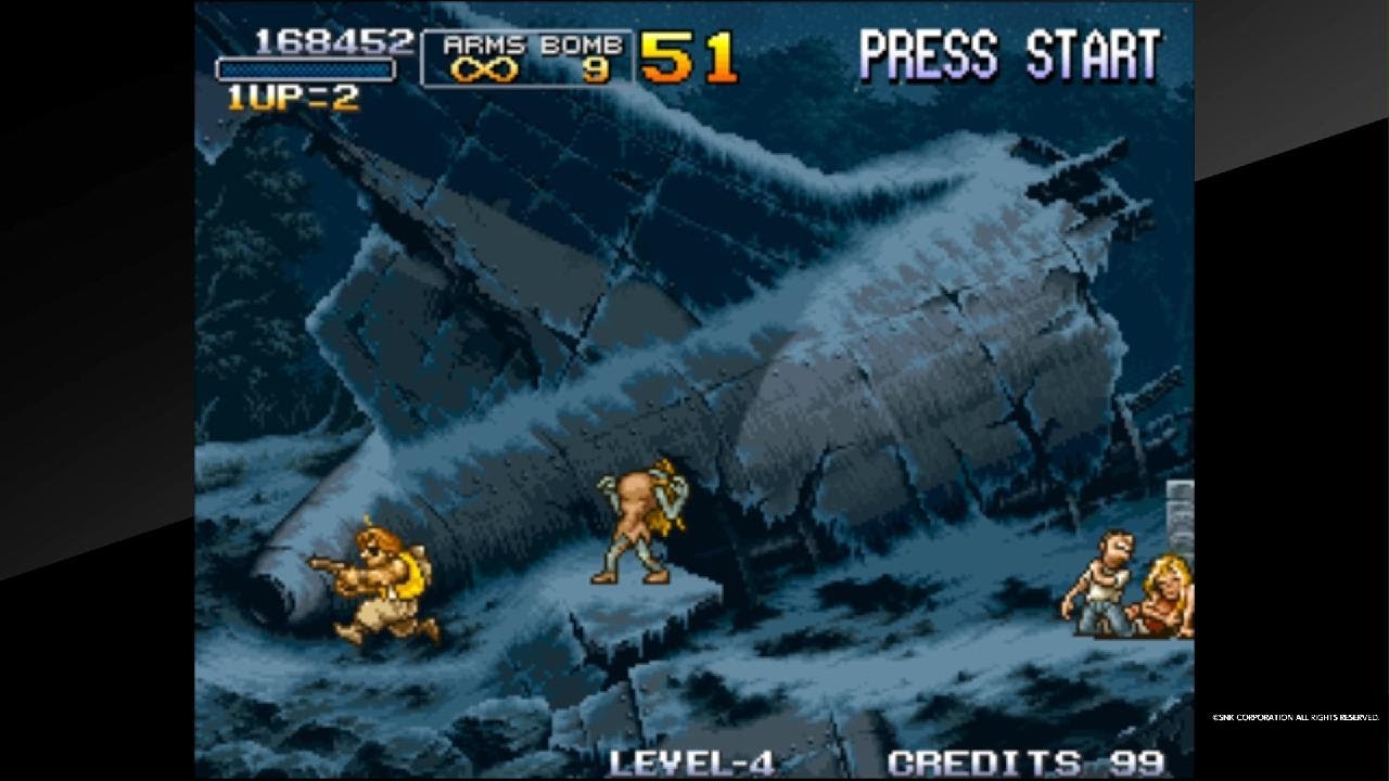 Jugando metal slug 3