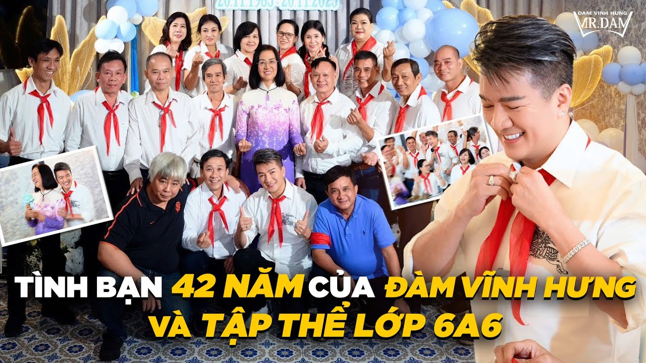 Đàm Vĩnh Hưng họp lớp nhân ngày Nhà giáo Việt Nam 20/11, tình bạn 42 năm bền chặt theo năm tháng