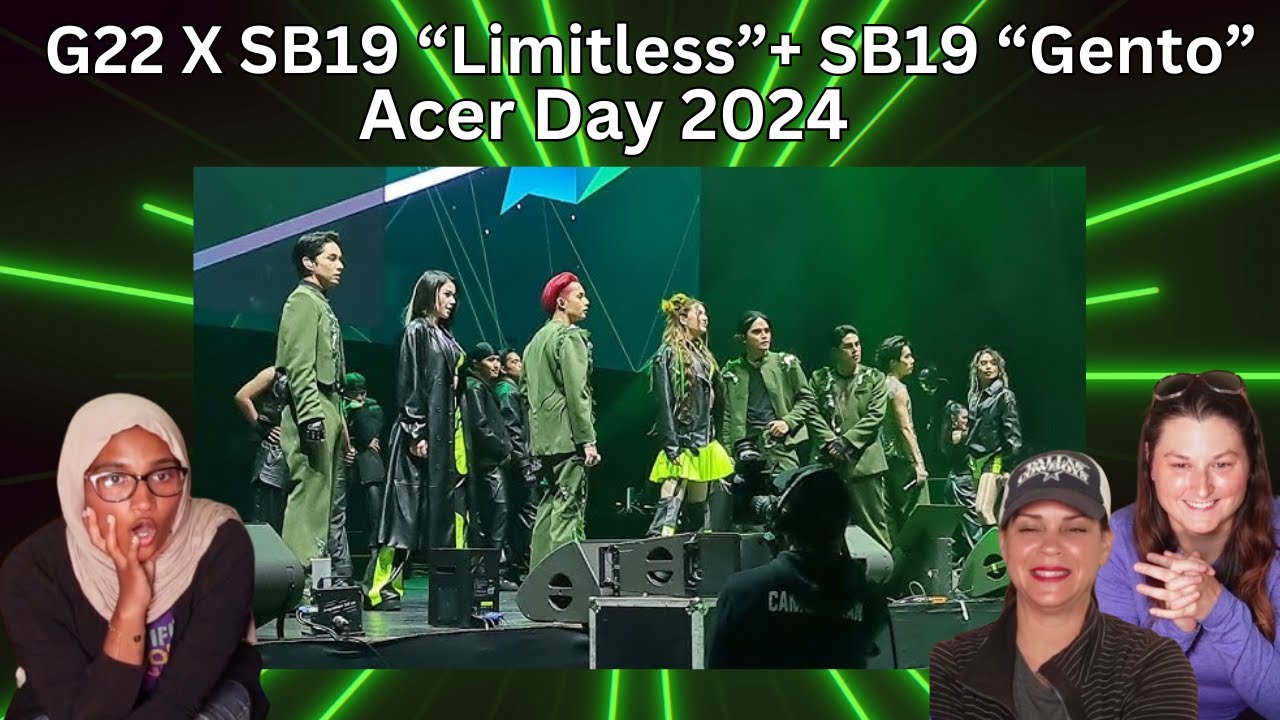 G22 X SB19 “Limitless”+ SB19 “Gento” | Acer Day 2024 | REACTION!!!